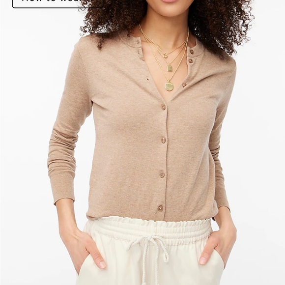 J. Crew Factory Sweaters Nwt Jcrew Caryn Cotton Cardigan Xl Poshmark